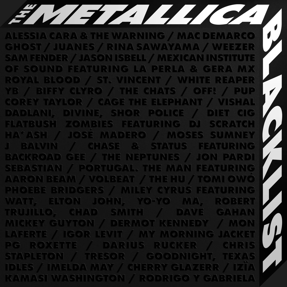 METALLICA: BLACKLIST (4CD) RÓŻNI ARTYŚCI