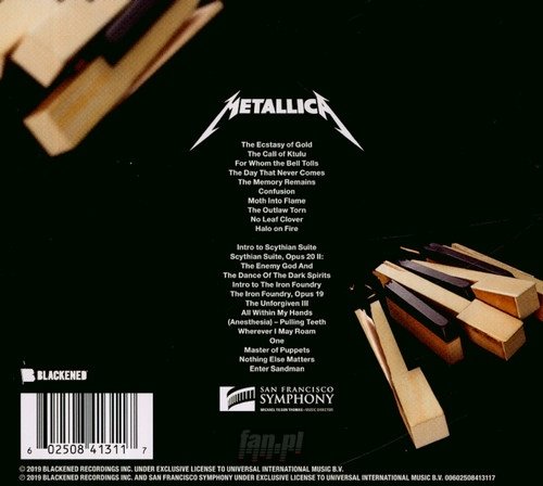 METALLICA: S&M2 METALLICA & SAN FRANCISCO SYMPHONY (2CD)