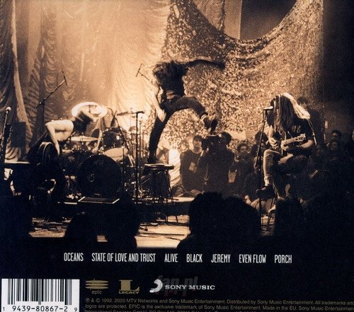 PEARL JAM:  MTV UNPLUGGED (CD)