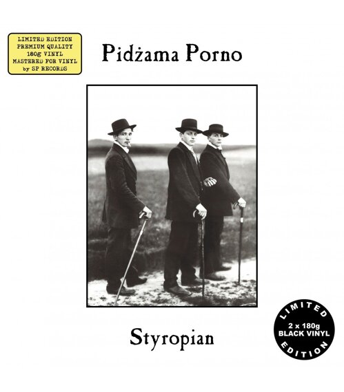 PIDŻAMA PORNO: STYROPIAN (2LP VINYL) CZARNA LIMITED