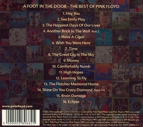 PINK FLOYD: A FOOT IN THE DOOR - THE BEST OF PINK FLOYD (CD)