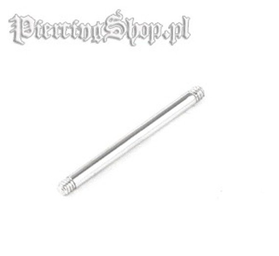 PRĘCIK PROSTY BARBELL grubość 1,6mm (BL-PIN)