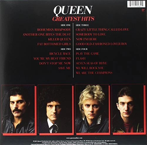 QUEEN: GREATES HITS (2LP VINYL)