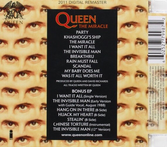 QUEEN: MIRACLE (2CD)