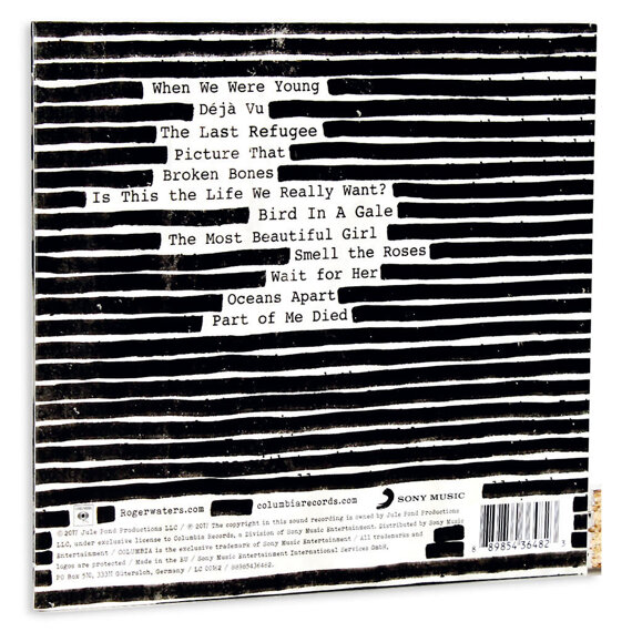 ROGER WATERS: IS THIS LIFE WE REALLY WANT? (CD)