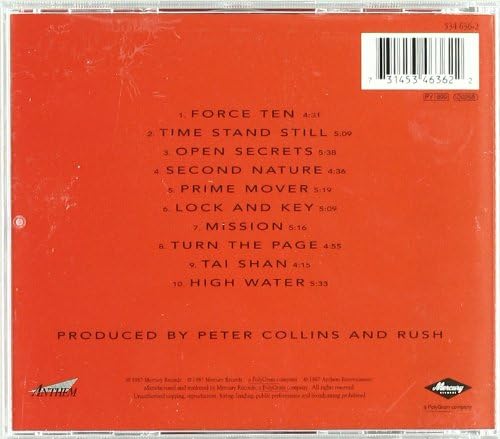 RUSH: HOLD YOUR FIRE (CD) REMASTERED