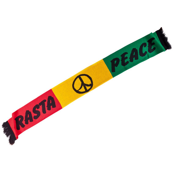 Szalik RASTA PEACE