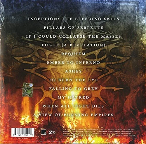 TRIVIUM: EMBER TO INFERNO (CD)