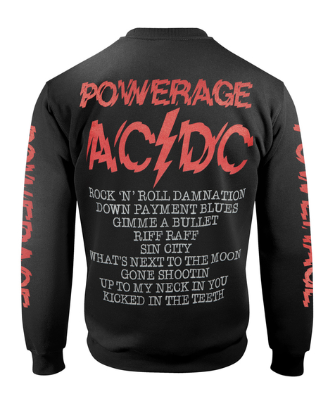 bluza AC/DC - POWERAGE bez kaptura