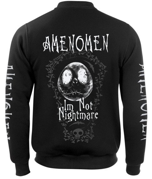 bluza AMENOMEN - I'M NOT NIGHTMARE rozpinana, bejsbolówka (OMEN073CB)