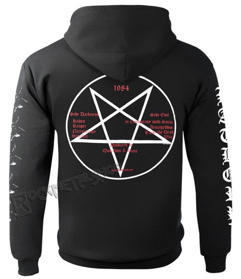 bluza BATHORY - GOAT, rozpinana z kapturem