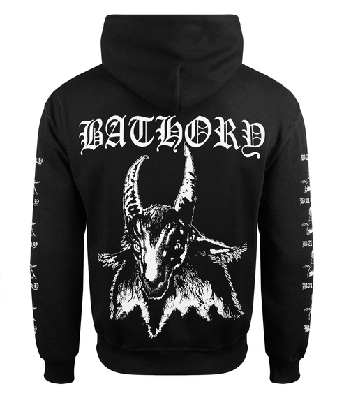 bluza BATHORY - GOAT rozpinana z kapturem