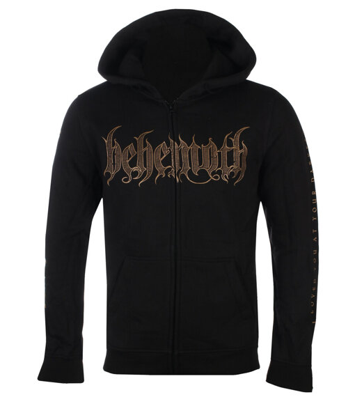 bluza BEHEMOTH - ILYAYD CROSS, rozpinana z kapturem 