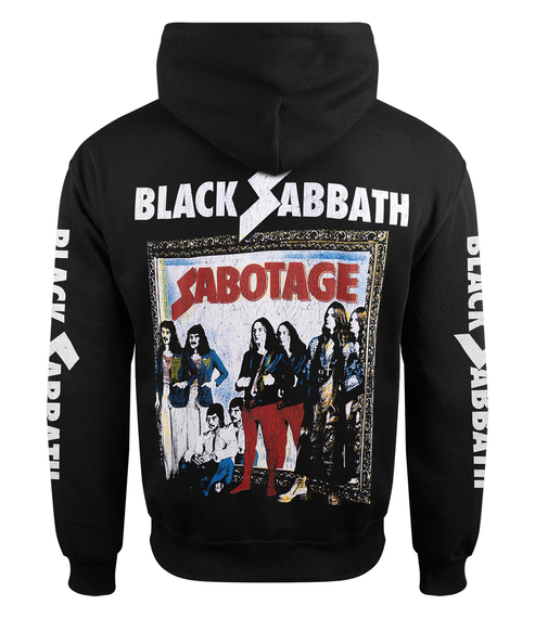 bluza BLACK SABBATH - SABOTAGE rozpinana z kapturem