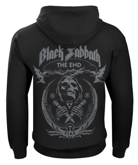 bluza BLACK SABBATH - THE END rozpinana z kapturem