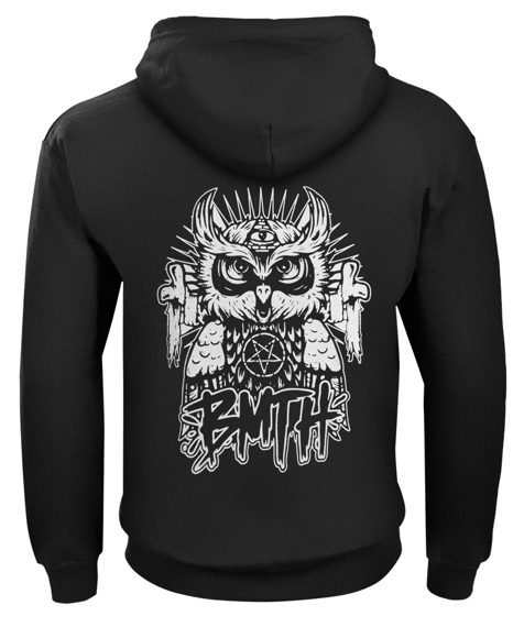 bluza BRING ME THE HORIZON - OWL rozpinana, z kapturem