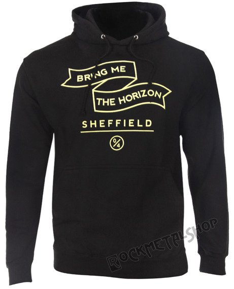 bluza BRING ME THE HORIZON - SHEFFIELD, kangurka z kapturem