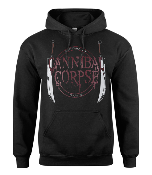 bluza CANNIBAL CORPSE - KNIFE, kangurka z kapturem