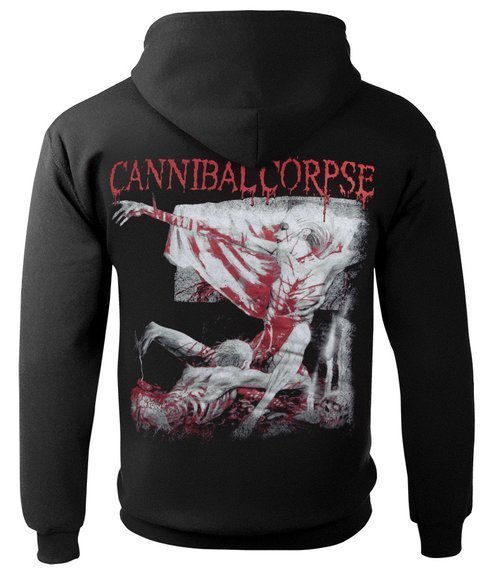 bluza CANNIBAL CORPSE - TOMB OF THE MUTILATED (EXPLICIT), rozpinana z kapturem 