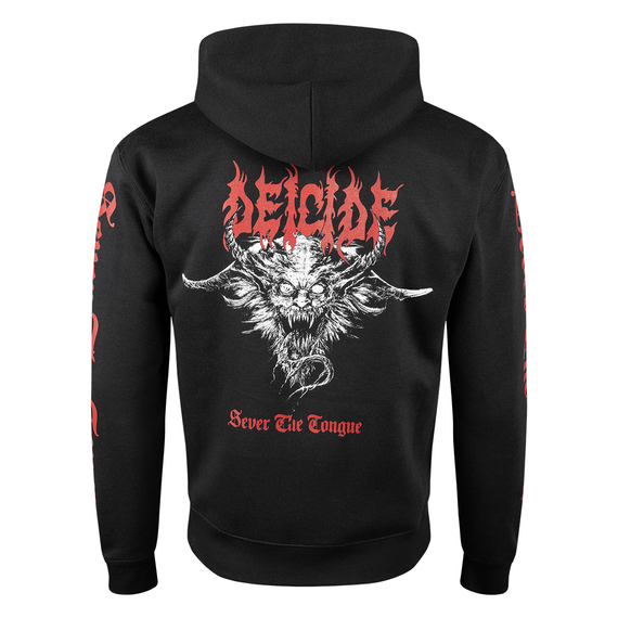 bluza DEICIDE - SEVER THE TONGUE rozpinana z kapturem