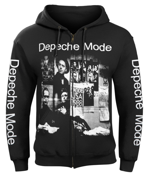 bluza DEPECHE MODE - 101 LIVE IN USA rozpinana, z kapturem