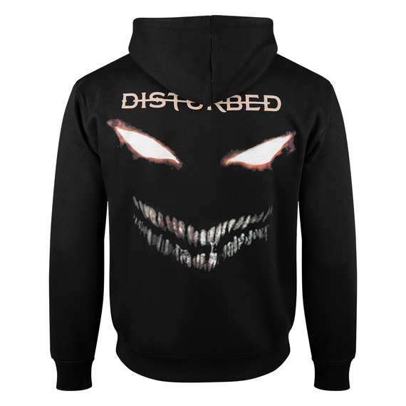 bluza DISTURBED - THE FACE, rozpinana z kapturem