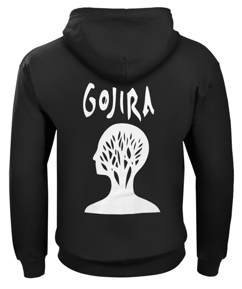 bluza GOJIRA - L'ENFANT SAUVAGE rozpinana, z kapturem