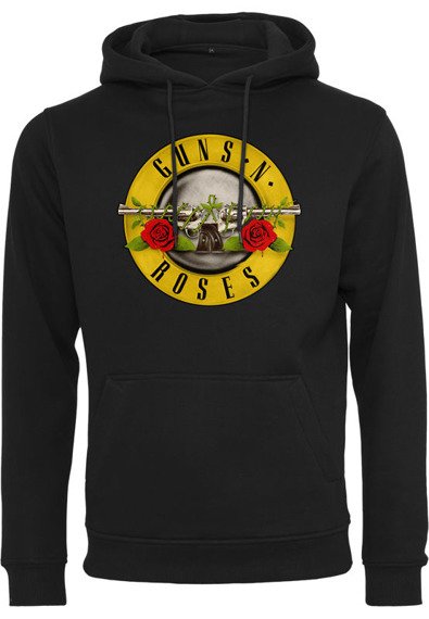 bluza GUNS N' ROSES - LOGO, kangurka z kapturem