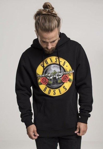 bluza GUNS N' ROSES - LOGO, kangurka z kapturem