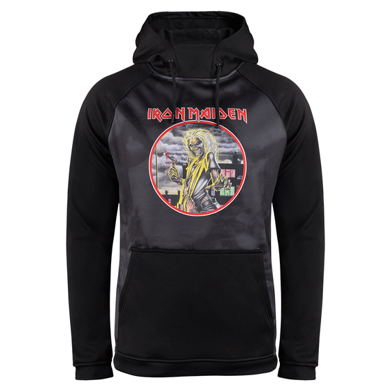 bluza IRON MAIDEN - KILLERS 686, techniczna kangurka z kapturem