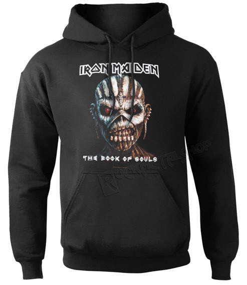 bluza IRON MAIDEN - THE BOOK OF SOULS, kangurka z kapturem