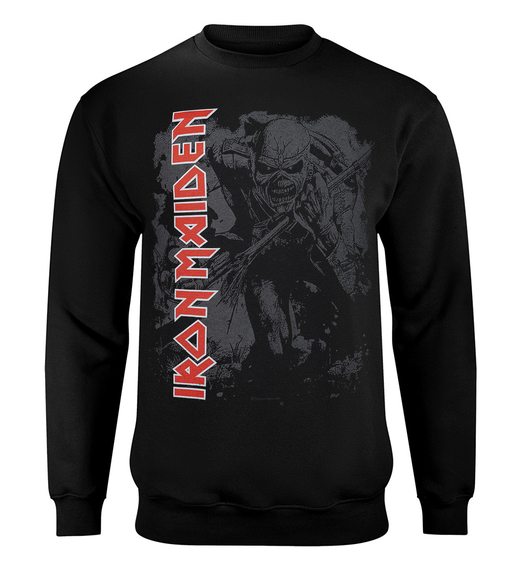 bluza IRON MAIDEN - TROOPER WATERMARK, bez kaptura