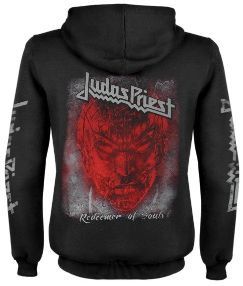 bluza JUDAS PRIEST - REDEEMER OF SOULS rozpinana, z kapturem