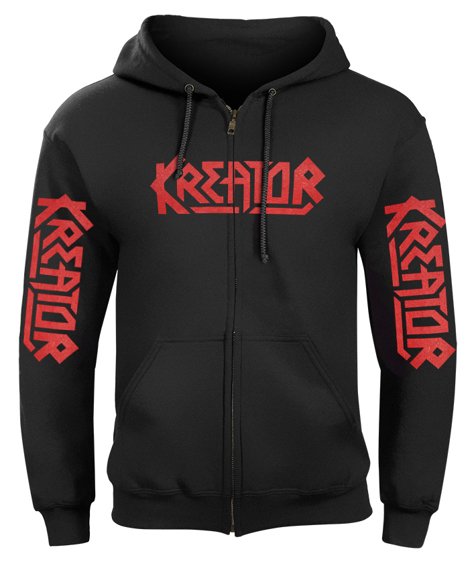 bluza KREATOR - EXTREME AGGRESSION rozpinana, z kapturem