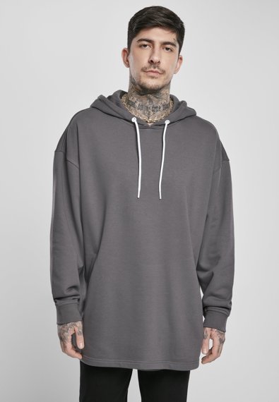 bluza LONG HOODY, z kapturem