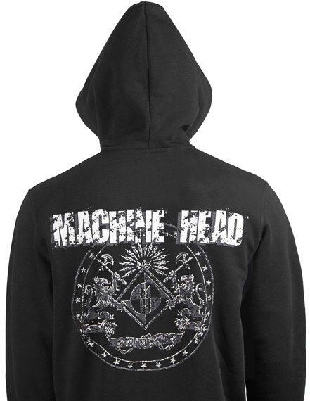 bluza MACHINE HEAD - BLOODSTONE DIAMONDS rozpinana z kapturem