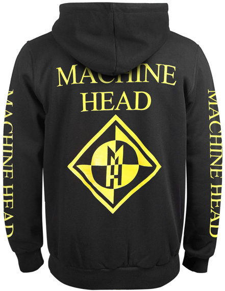 bluza MACHINE HEAD - LOGO rozpinana z kapturem