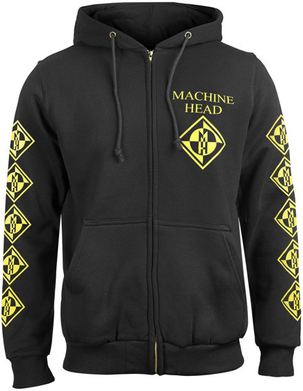 bluza MACHINE HEAD - LOGO rozpinana z kapturem