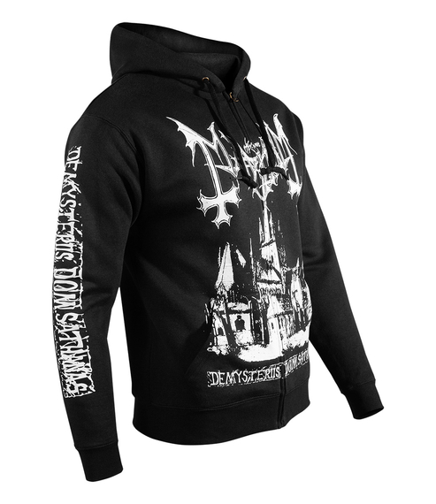 bluza MAYHEM - DE MYSTERIIS DOM SATHANAS rozpinana z kapturem