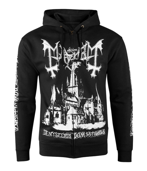 bluza MAYHEM - DE MYSTERIIS DOM SATHANAS rozpinana z kapturem