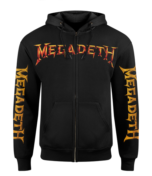 bluza MEGADETH - RUST IN PEACE... rozpinana z kapturem