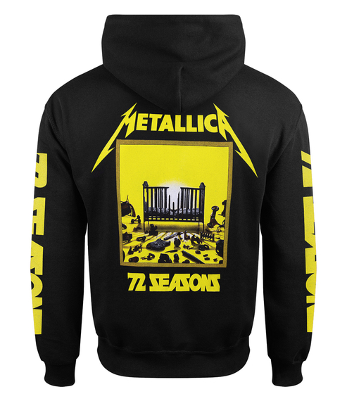 bluza METALLICA - 72 SEASONS rozpinana z kapturem 