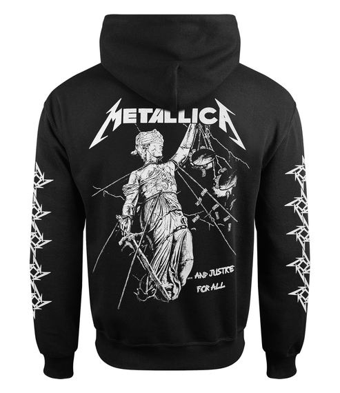 bluza METALLICA - ...AND JUSTICE FOR ALL kangurka z kapturem