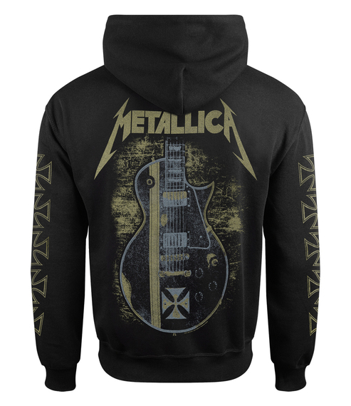 bluza METALLICA - HETFIELD IRON CROSS kangurka z kapturem