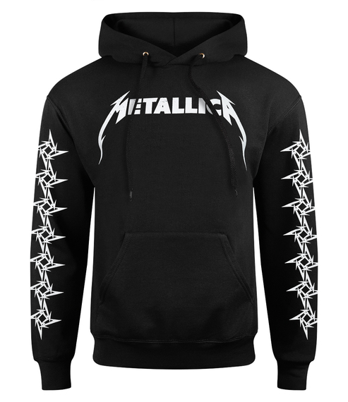 bluza METALLICA - LOGO kangurka z kapturem