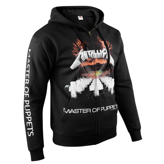 bluza METALLICA - MASTER OF PUPPETS rozpinana z kapturem