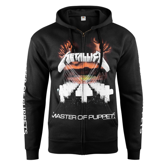 bluza METALLICA - MASTER OF PUPPETS rozpinana z kapturem