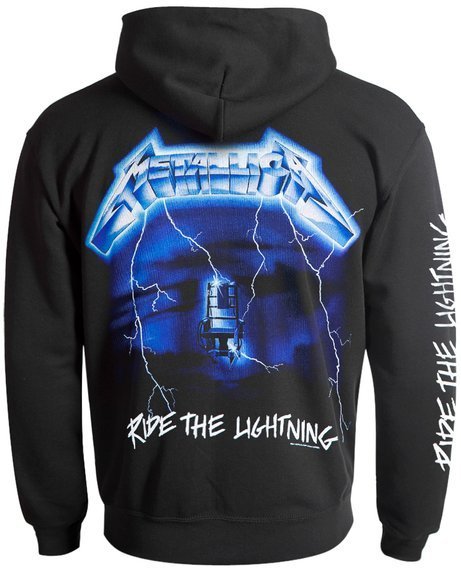 bluza METALLICA - RIDE THE LIGHTENING rozpinana, z kapturem