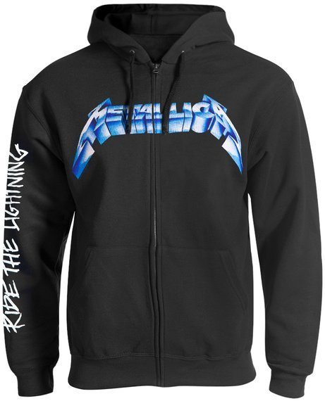 bluza METALLICA - RIDE THE LIGHTENING rozpinana, z kapturem