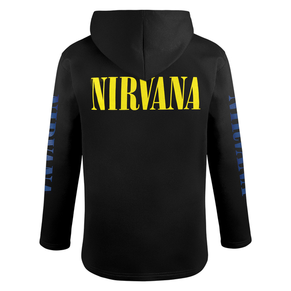 bluza NIRVANA - LIVE AT READING czarna, z kapturem